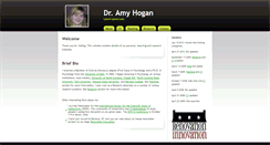 Desktop Screenshot of amyhogan.com