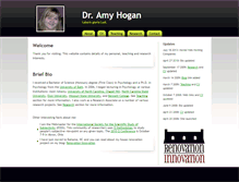 Tablet Screenshot of amyhogan.com